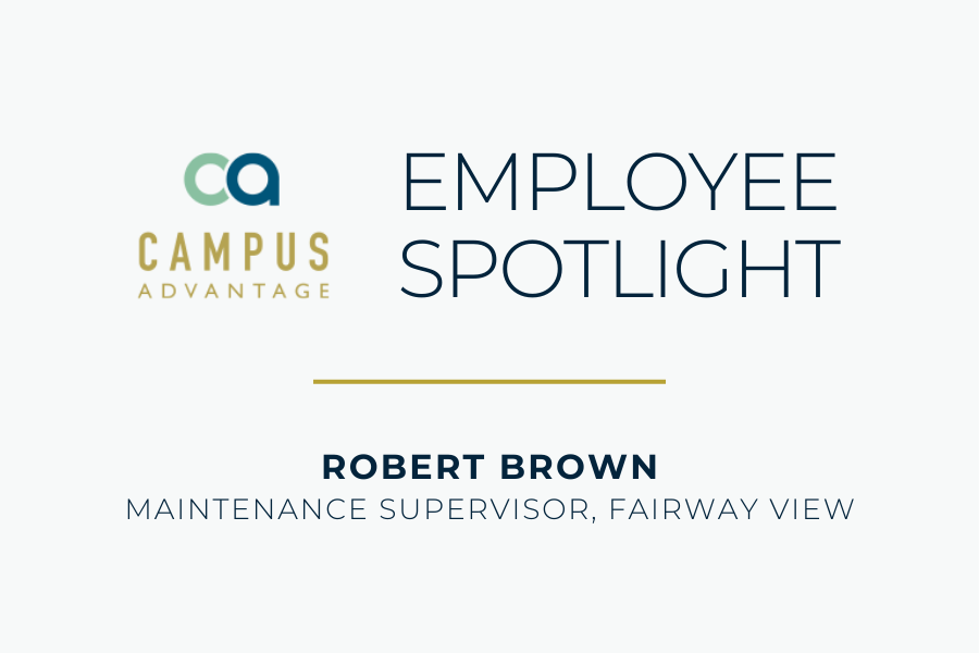 Employee spotlight Robert Brown Maintenance Supervisor Fairway View